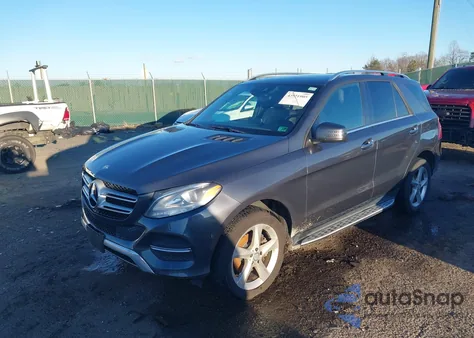 2016 Mercedes-Benz Gle 350 4Matic z USA, uszkodzony, nr VIN 4JGDA5HBXGA735182